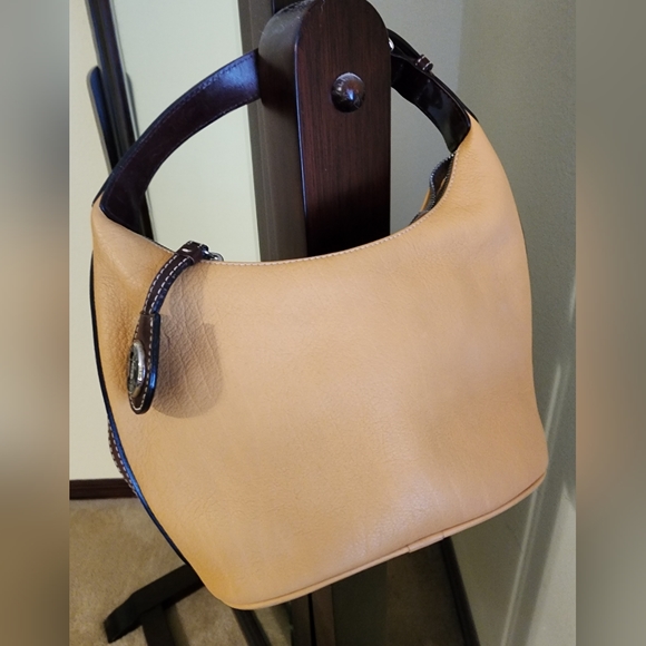 Dooney & Bourke Leather Mini Hobo Bag - Picture 2 of 6